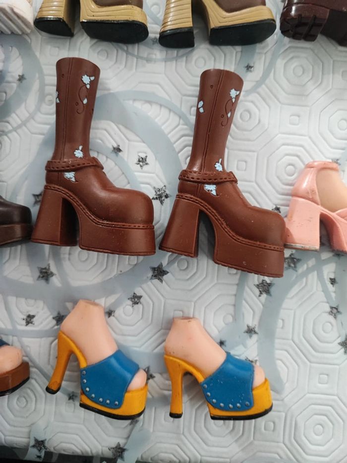 Lot chaussures pour poupées Bratz - photo numéro 11