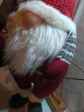 Lutin de Noel de 70 cm de haut.