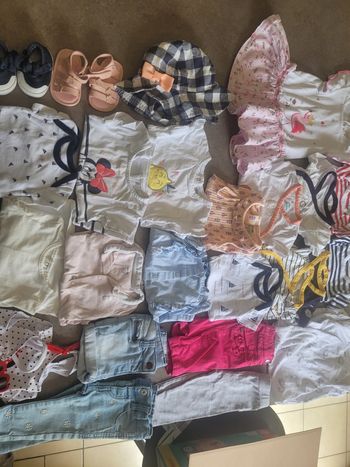 Lot vêtement été bébé 6 mois