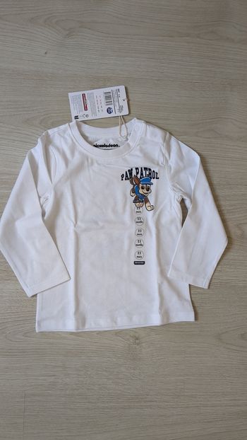 T-shirt manches longues Pat Patrouille 23 mois
