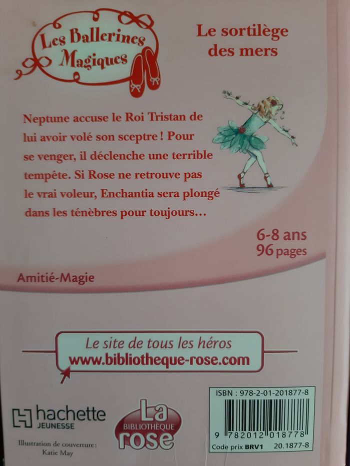 Livre 6-8 ans  Ballerines magiques n°10 = Le sortilège des mers - photo numéro 2