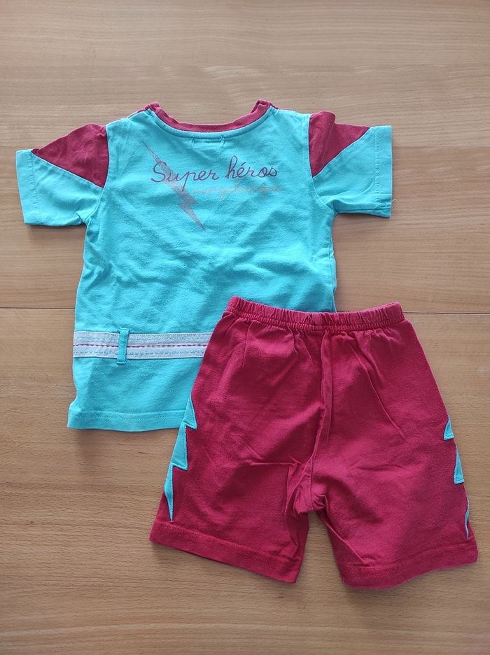 Ensemble t-shirt+ short - photo numéro 2