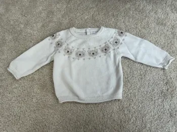 Pull en maille ourson mixte - 12 mois - Tex