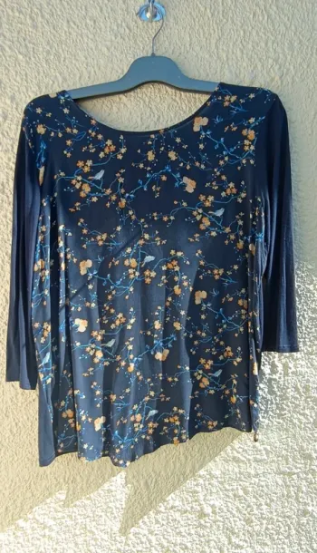 Blouse femme manches 3/4 taille 44/46