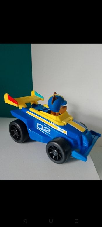 Chase voiture de course