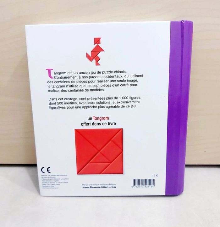 📚 Livre jeux : tangram plus de 1000 modèles ! + tangram - photo numéro 7