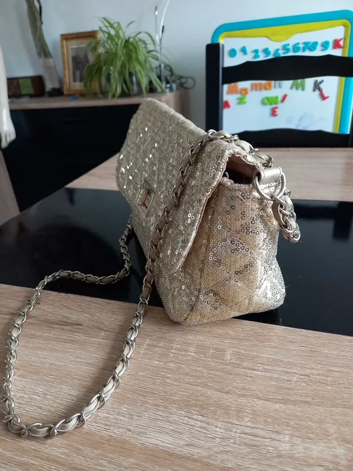 Sac à main doré - photo numéro 6