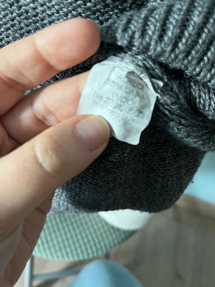 Pull taille unique bleu gris - photo numéro 8