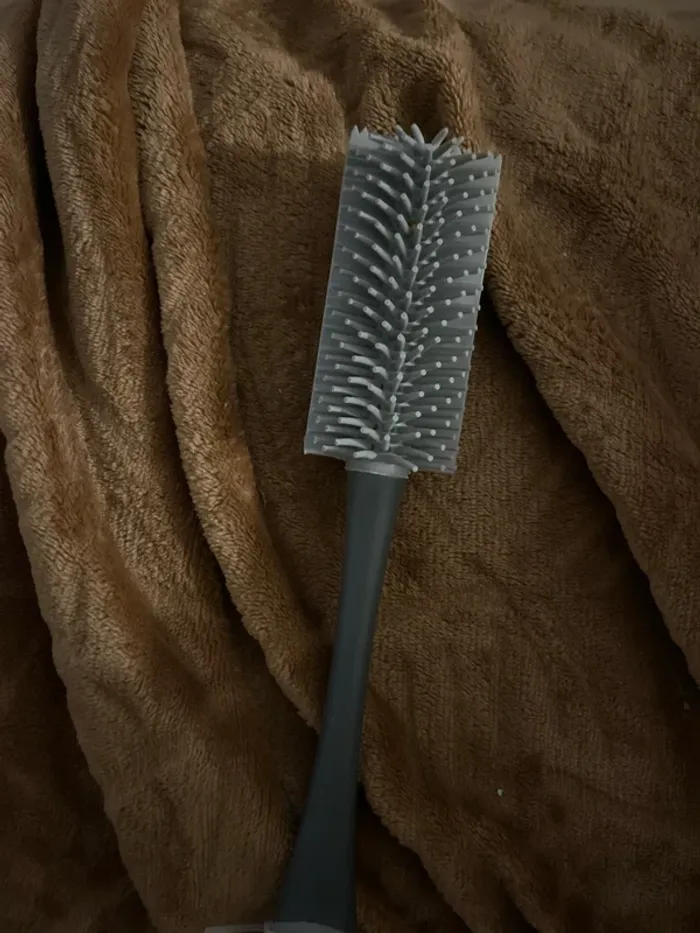 🍼Brosse goupillon pour biberon grise en silicone - photo numéro 5