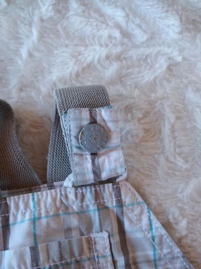 Salopette short Garçon 1 mois "Petite jungle" 100% coton Gémo Canari Baby - photo numéro 11