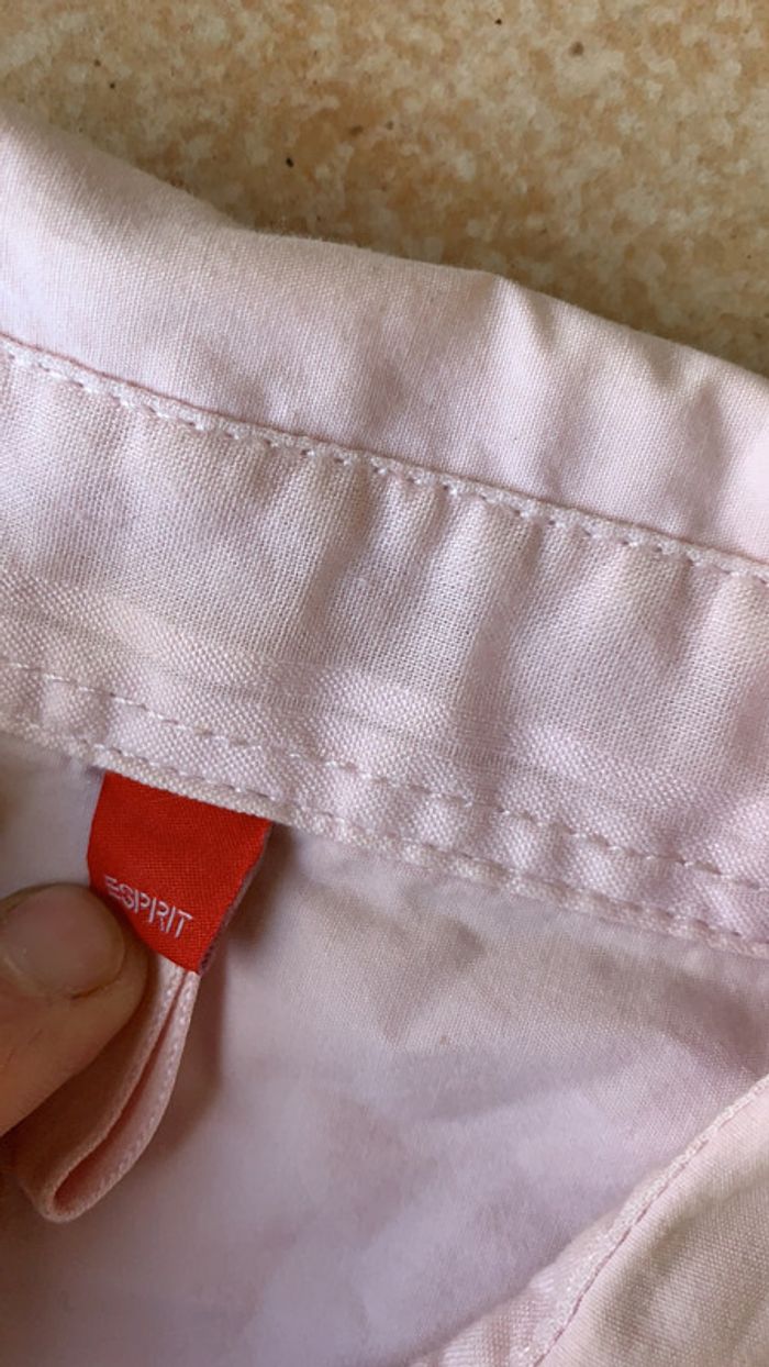 Chemise Esprit rose taille 36 - photo numéro 2