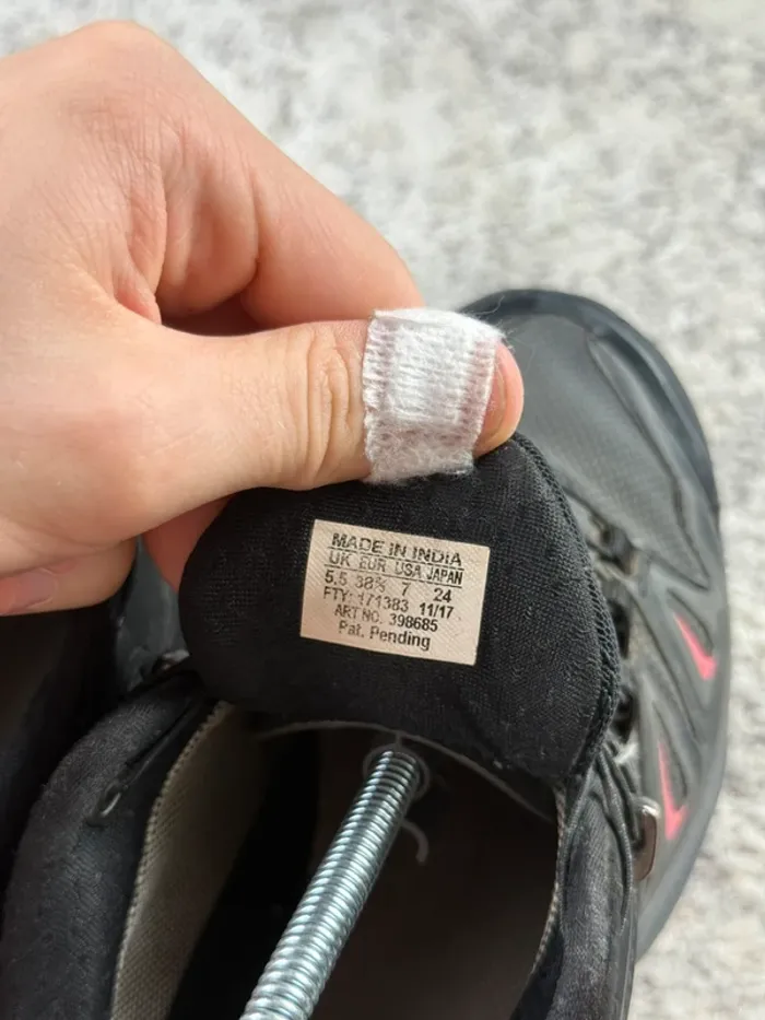 Salomon X Ultra 2 Gore-Tex - Black & Grey & Orange / Corzil - photo numéro 8