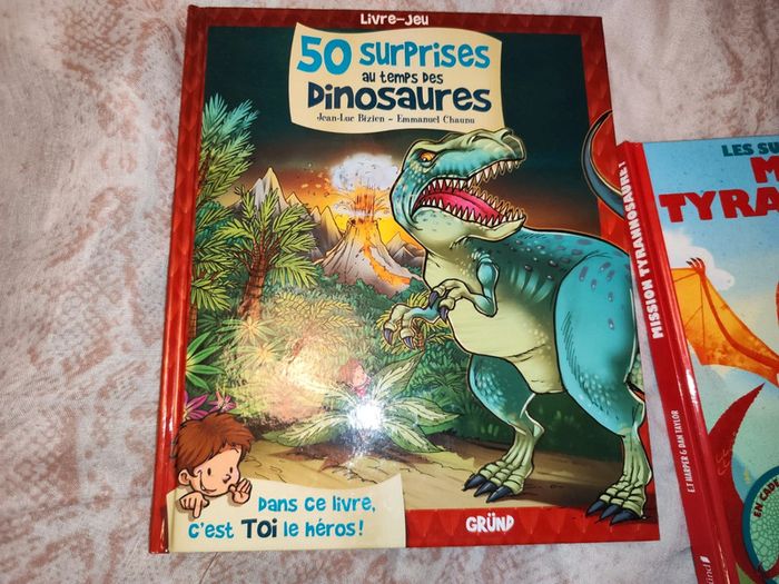 Lot de 2 livres sur les dinausaures - photo numéro 3