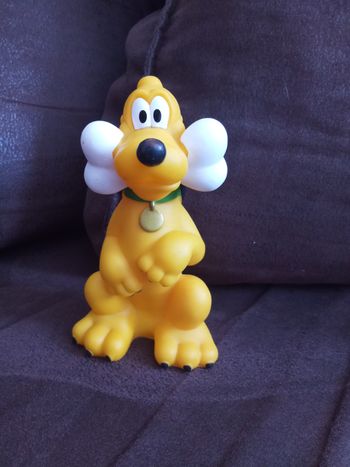 Petite Figurine Pluto "Disney" en Plastique pour le bain