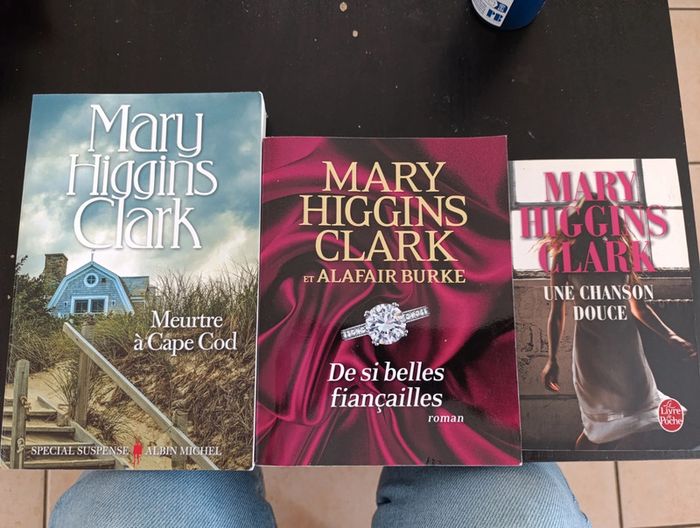 Lot de livres Mary Higgins Clark