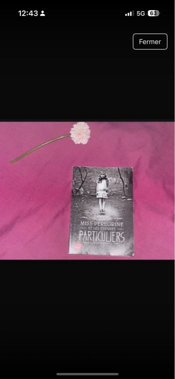 Miss peregrine et les enfants particuliers