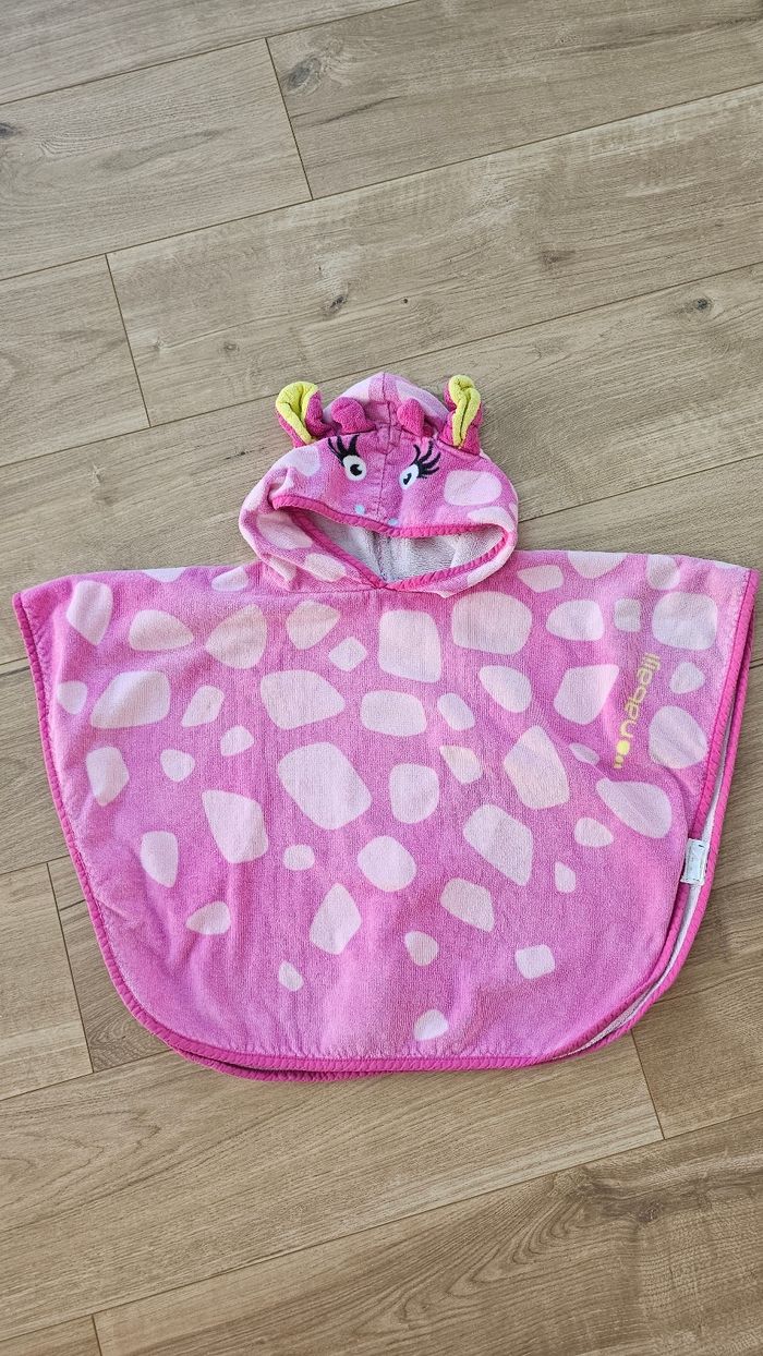 Poncho piscine fille