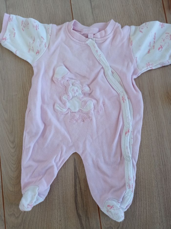 Lot de 3 pyjamas fille été 1 mois - photo numéro 4