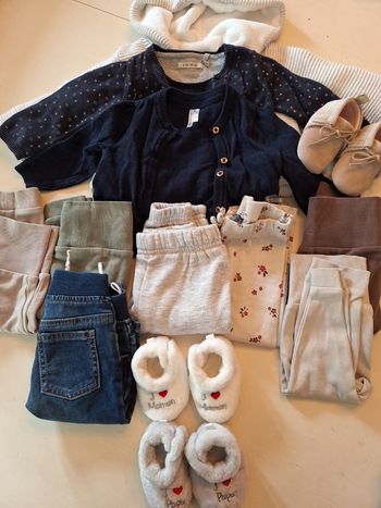 Lot automne/hiver fille 6 mois