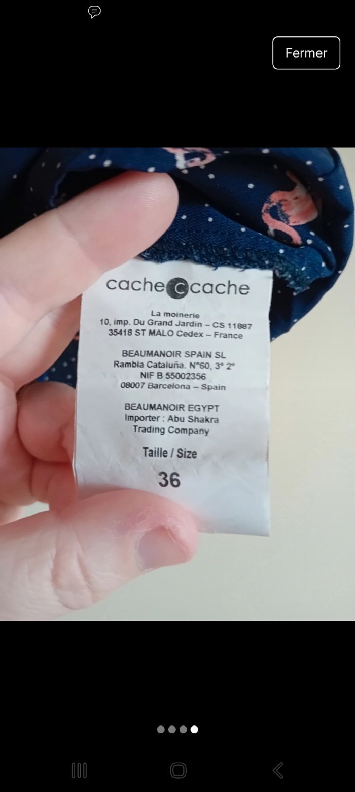 Haut épaules dénudées Cache cache - photo numéro 4