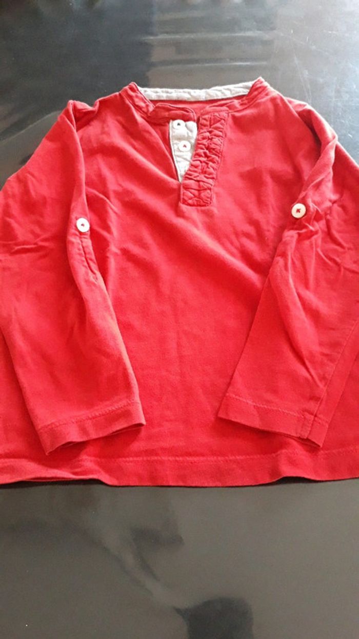 Lot 2 Tee-shirt manches longues 3 ans - photo numéro 2
