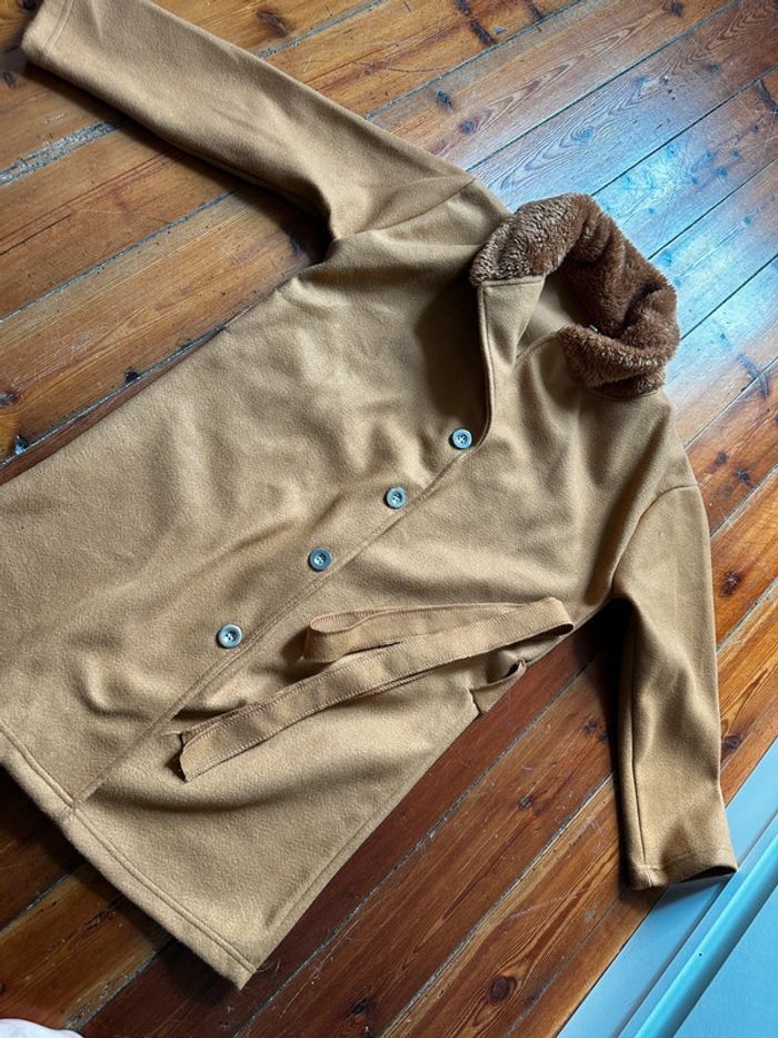 Manteau marron t 2