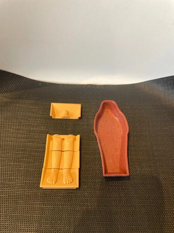 Playmobil lot pièce détachées Egypte morceaux fresque pharaon et sarcophage