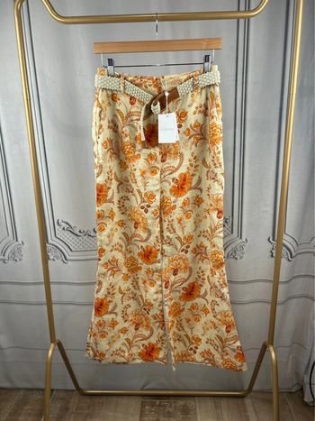 Pantalon en Lin Zimmerman T1 / M Neuf