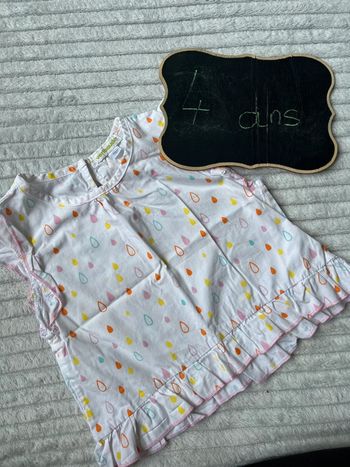 Teeshirt court Verbaudet 4 ans