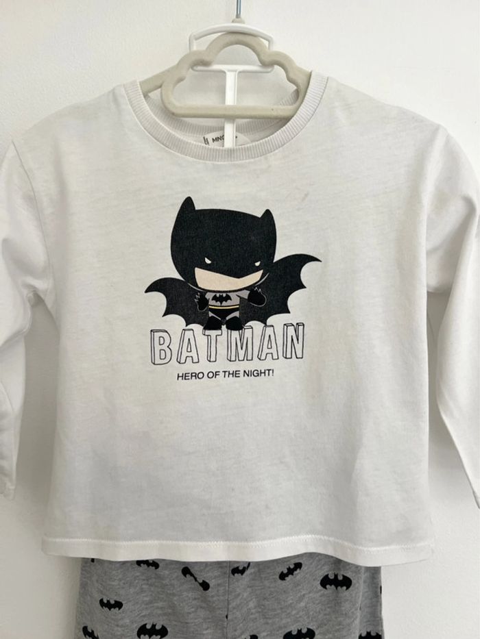 Pyjama deux pièces Batman Mango 12-18 mois 86cm - photo numéro 2