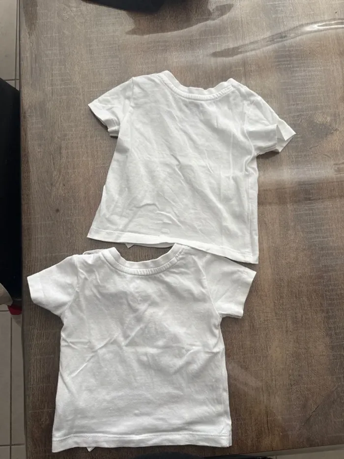 Joli t-shirt Daisy bébé x2 - photo numéro 3