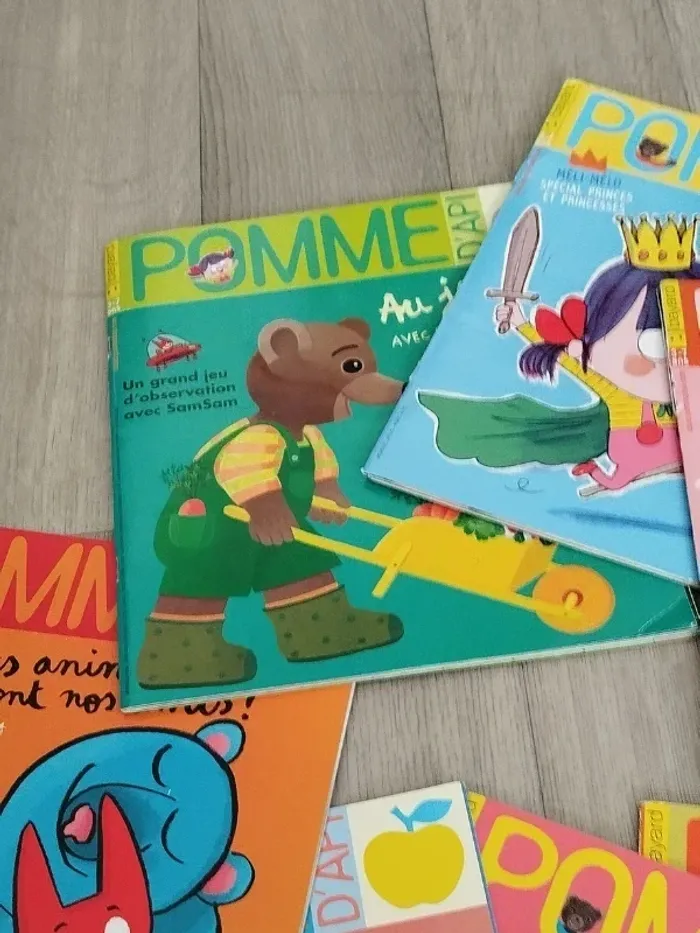 Lot de 7 magazines Pomme d’Api année 2018 L016 - photo numéro 9