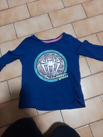 Tee shirt à manche longue ghost spidey fille