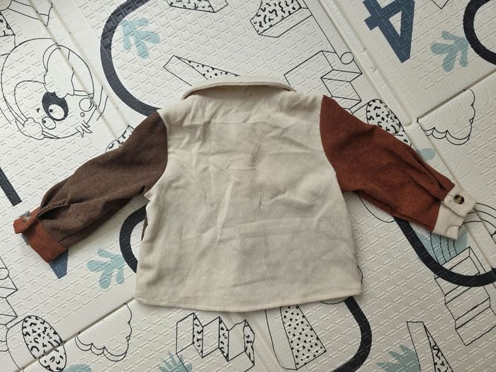 Chemise velours côtelé 6/9 mois Shein - photo numéro 6