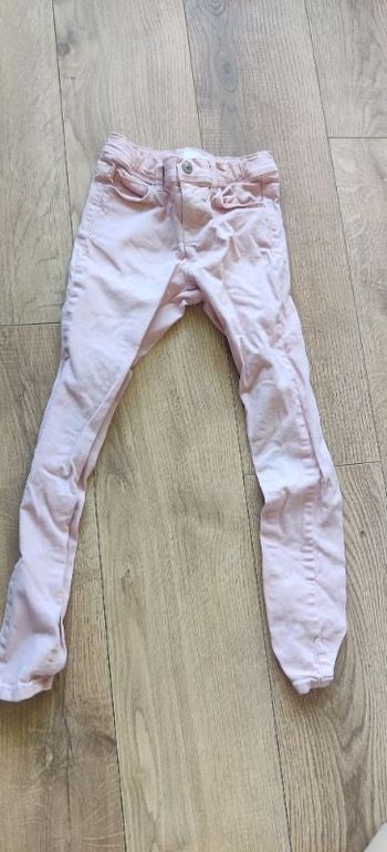 Jean Skinny rose pâle 9 ans
