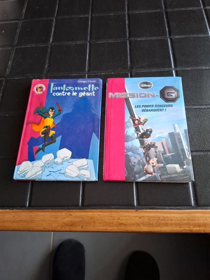 Livre fantomette contre le géant et mission g
