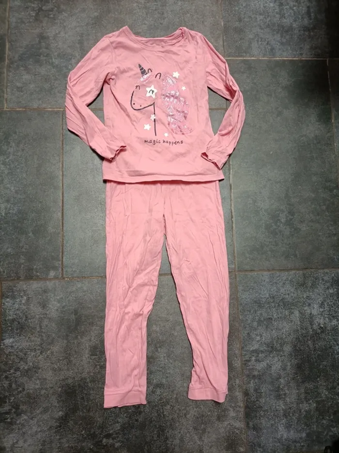 Pyjama licorne mi-saison