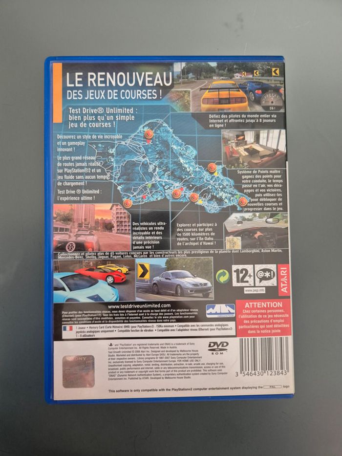 Test Drive Unlimited Playstation 2 - photo numéro 3