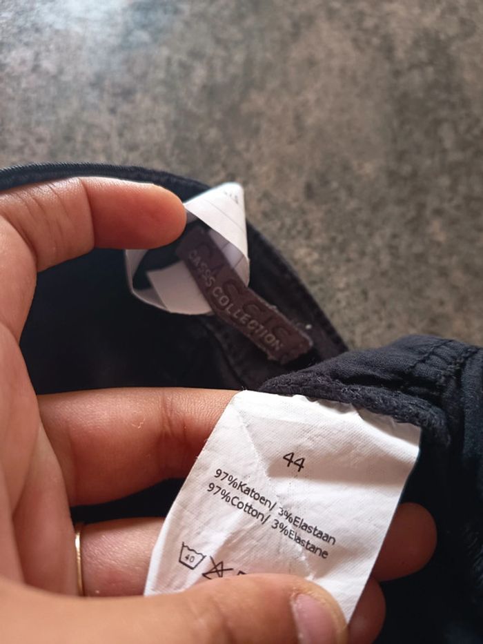 Jean straight taille 44 cassis collection - photo numéro 3
