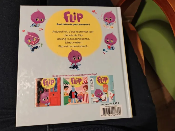 Flip rentre à l école Coralie vallageas - photo numéro 2