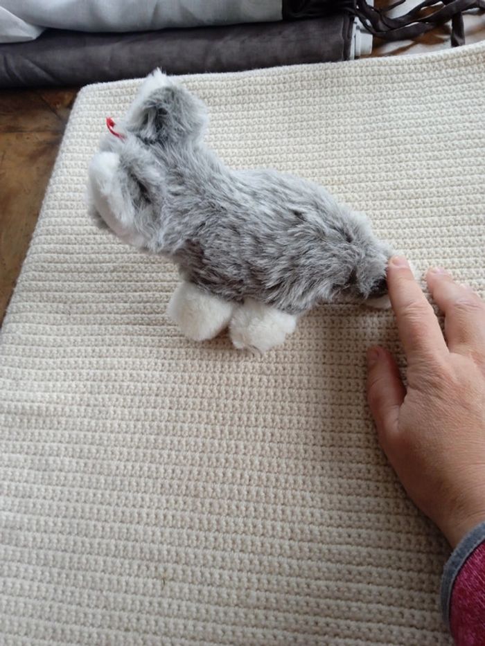 Peluche chien husky - photo numéro 2