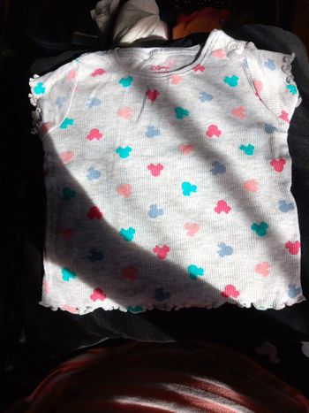 T-shirt taille 6/9mois 74cm primark disney minnie