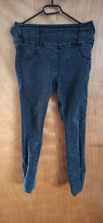 Jean Skinny gris anthracite
