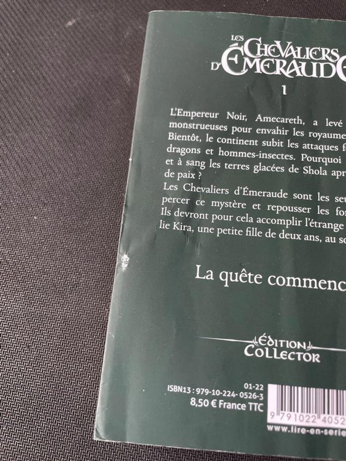 Les chevaliers d’émeraude tome 1 - photo numéro 5