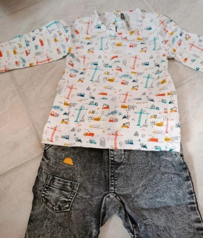 Ensemble bébé garçon 9mois NEUF Noël - photo numéro 2