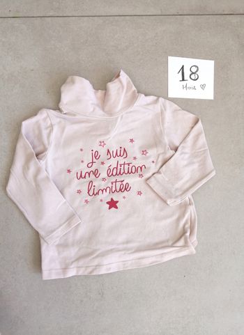 T-shirt 18 mois edition limitée