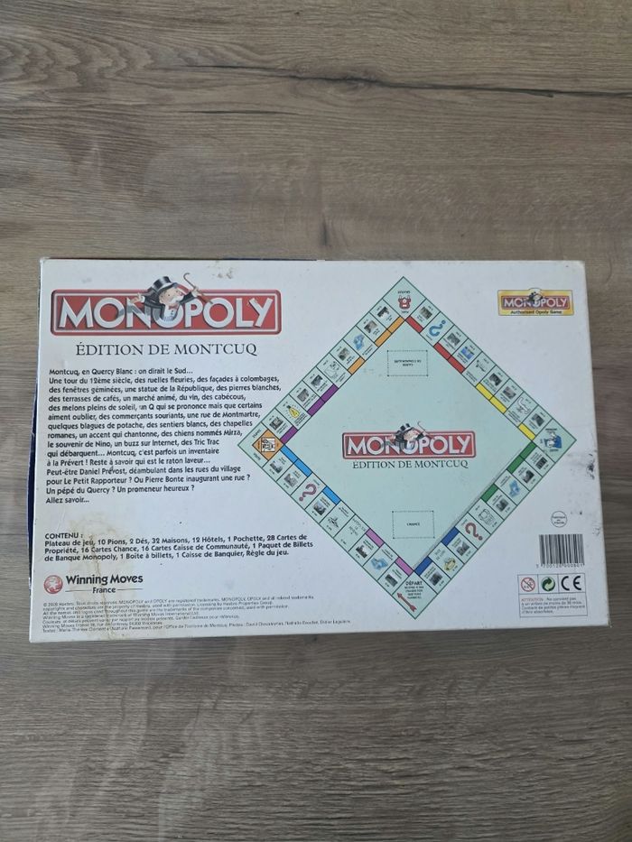 Monopoly Edition de Montcuq rare - photo numéro 9
