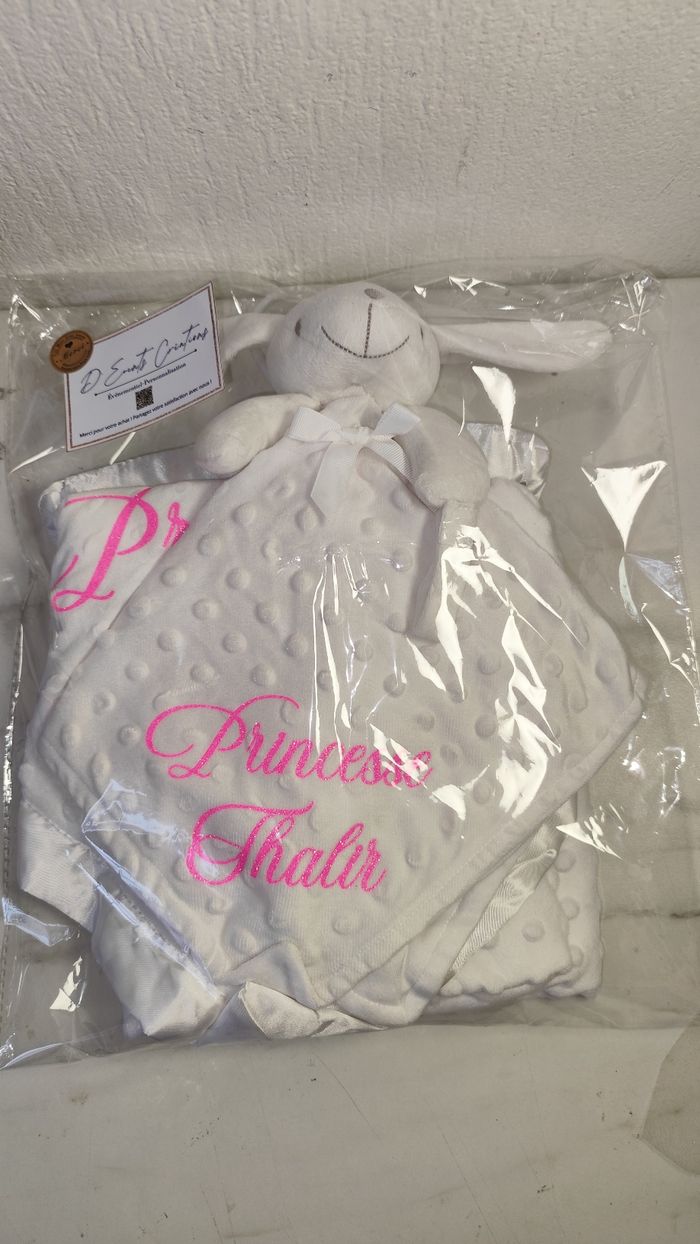 Ensemble Doudou & Couverture Personnalisable - photo numéro 4