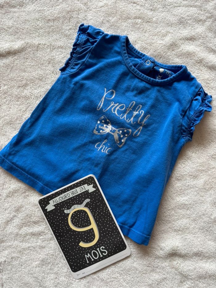 Teeshirt été TAP bleu