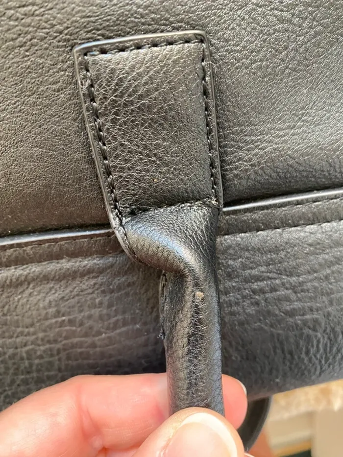 Grand sac noir et doré pieces - photo numéro 8